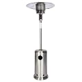 JS Ellie 46,000 BTU Outdoor Propane Patio Heater with Wheels, Propane Heater, Outdoor Heaters for Patio, Space Heater, Heater, for Patio, Party, Backyard, Garden Stainless Steel