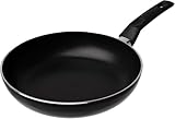 Vasconia 12' Non-Stick Skillet - Aluminum Pan with Heat-Resistant Handle Ideal for Gas & Electric Cooktops - Cooking Pans for Frying, Sauteing & Stir-Frying - Enjoy Effortless Cooking with Frying Pan