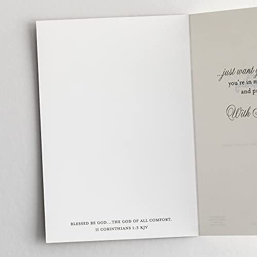 Dayspring - Sympathy King James Version - Peace I Leave With You - 4 Design Assortment With Scripture - 12 Boxed Floral Cards & Envelopes (15320) #TOP2