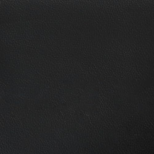 vidaXL 2-Sitzer-Sofa Schwarz 140 cm Kunstleder, 2-Sitzer-Couch, Zweisitzer-Sofa