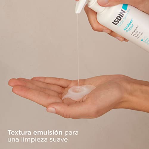 Miniatura 2 de Isdin, Emulsion Acniben Limpiador Facial Suave Para Pieles Sometidas A Tratamientos Antiacneicos, 180 Ml