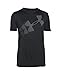 Under Armour Boys' Rising Pixelated Logo T-Shirt, Black (001), Youth Small