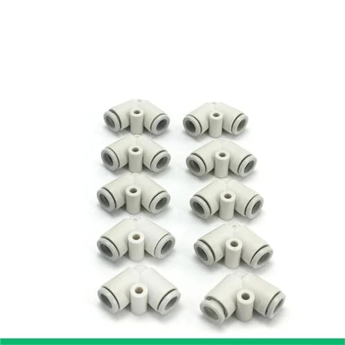 Conector KQ2L06-M5A de resina de alta resistencia y cuerpo orientable giratorio