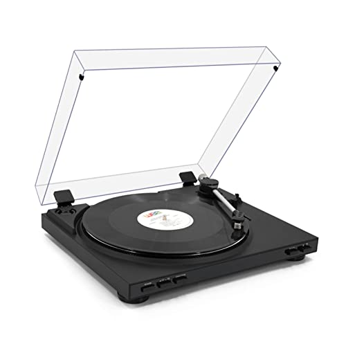 Tourne-disque avec couvercle anti-poussière transparent Tourne-disque en vinyle Haut-parleurs stéréo intégrés Bluetooth… - Les Beatles, Paul McCartney, John Lennon, RIngo Starr, George Harrison Tourne-disque avec couvercle anti-poussière transparent Tourne-disque en vinyle Haut-parleurs stéréo intégrés Bluetooth…
