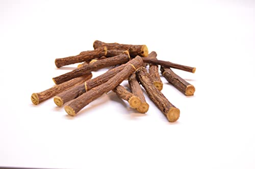 Licorice Root By Licoful - 100% Pure Liquorice Root Sticks - Approximately 18-25 Sticks - 3.5-5 Inches Long - Experience The Pure And Natural Flavor Of Licorice Root Chew Sticks #TOP2