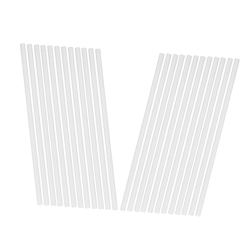 FUNOMOCYA 50pcs Disposable Paper Sticks for Cotton Candy Sturdy Candy Stick Bulk for DIY Treats Cake Pops and Lollipops and Parties