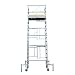 Produktbild Alumexx X-Up 4.0 Klappgerüst - Ein-Mann - Gerüst - Klappgerüst - Aluminiumgerüst - 6m Arbeitshöhe - Fahrbar