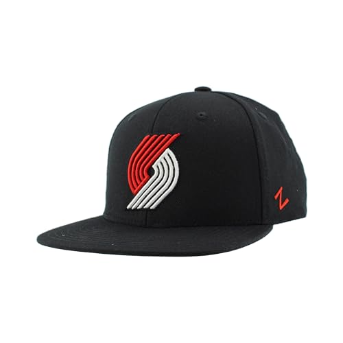 Portland Trail Blazers NBA Officially Licensed Adjustable Snapback Hat Flat Bill Z11 Icon Team Color