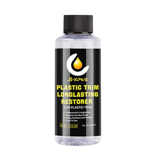 Car Trim Restorer - 100ml Pp Parts Refurbish Agent, Quick Plasttic Trim Restorer | Cars Interior Plasttic Restorer, Pp & Trim Restorer Spray, Car Trim Restorer Automotive Cleaner for Car Interior