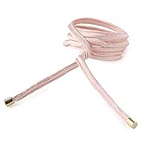 [ジュエルボックス] JewelVOX ヘアアクセサリー ワイヤーポニー ヘアワイヤー 型押し シンプル (選択, ピンク)