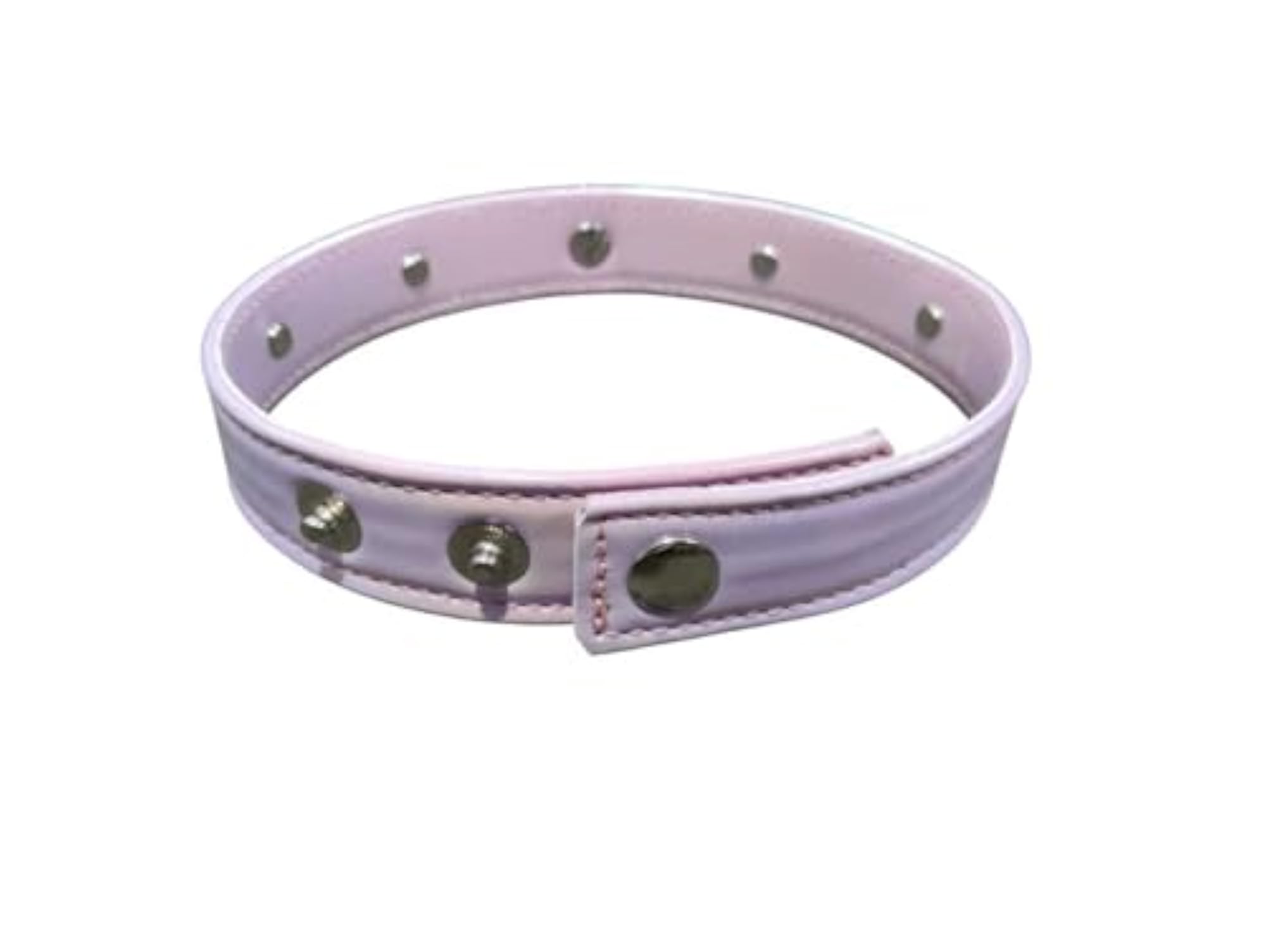 Diamante Leather Choker Necklace for Women, Adjustable