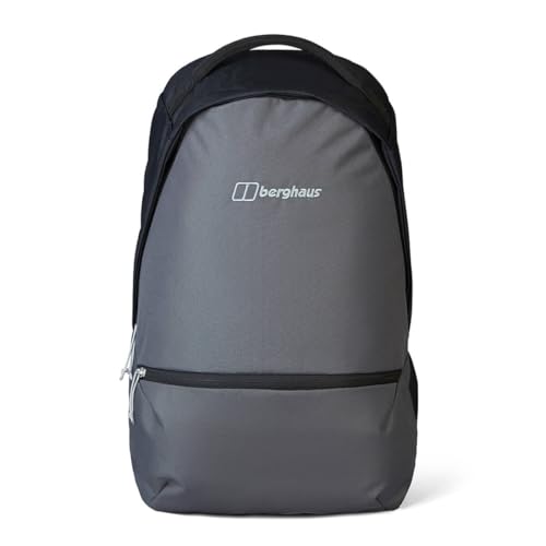 Berghaus Herren 25-Liter-Rucksack Mit Logo-Erkennung, Black/Grey, One Size