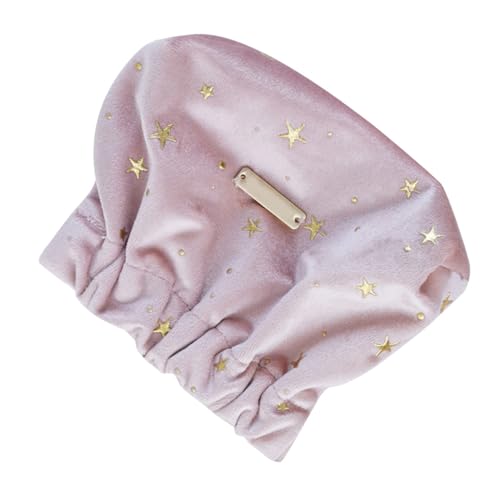 Trousse de toilette rose compacte en tissu doux pour vos cosmétiques