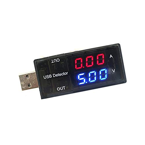 lecimo LED USB Current Voltage Charging Power Detector Tester Volt Meter Ammeter