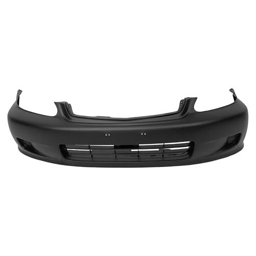 FitParts Compatible with Front Bumper Cover Fascia 1999-2000 Honda Civic DX EX-R GX HX LX Si Coupe Sedan 99-00. New Primed Without Sensor Holes. HO1000184 04711S01A01ZZ
