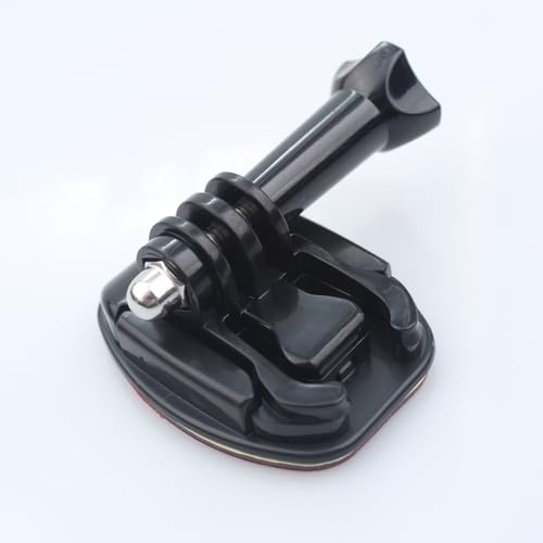 12 Pcs Soporte para Casco de Cámara Kit,Almohadillas Adhesivo de Montaje,Soporte Casco,Plana y Curvada Montura Pegatinas Compatible con GoPro Hero Session,4,3,3+,2 y Otras Cámaras de Acción - imagen 6