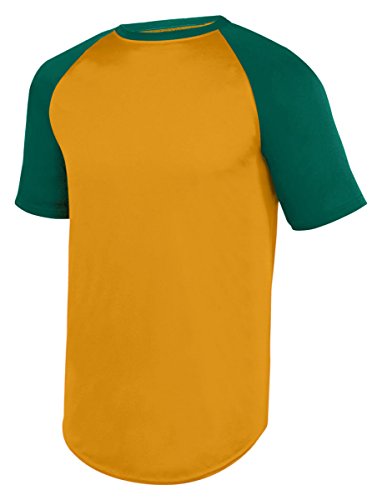 Augusta Sportswear Men's 2XL 1508, Gold/Dark Green, XX-Large