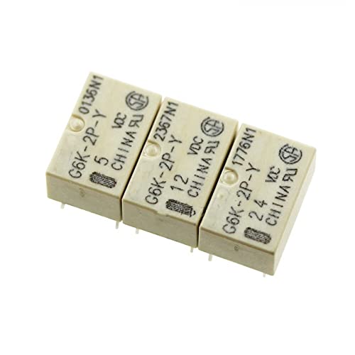 Relais de signal G6K-2P-Y 8 broches composant électronique CC 5V 12V 24V de rechange