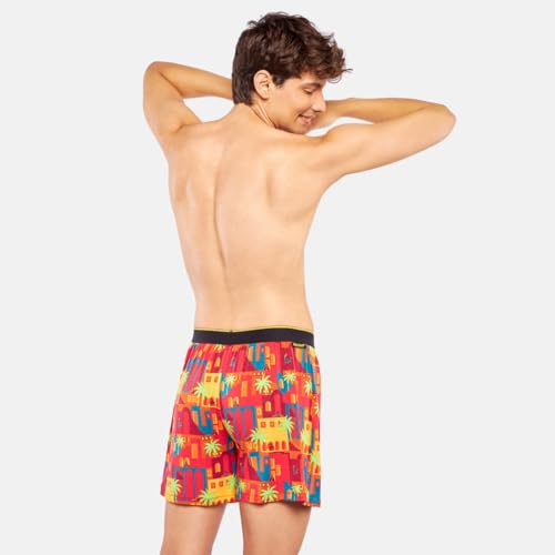 Image of Bummer Micro Modal Boxer Shorts for Men - Ultra Soft & Breathable, 3 Times Softer Than Cotton, Anti-Bacterial, Stretchable for Ultimate Comfort & Style, Pack of 1 (A Shark Tank Product)