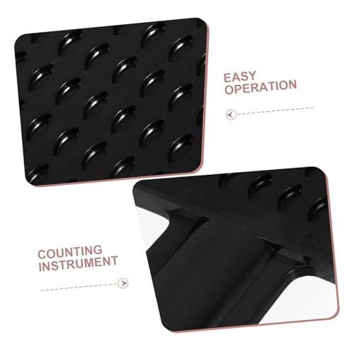 BESTOYARD Reiszähltablett Mit Griff Präzises Getreidezählwerkzeug Für Reis Weizen Körner Zählbrett Kunststoff Landwirtschaftliche Nutzung