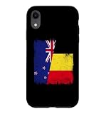 New Zealand Belgium Flag | Kiwi Belgian Roots Case for iPhone XR