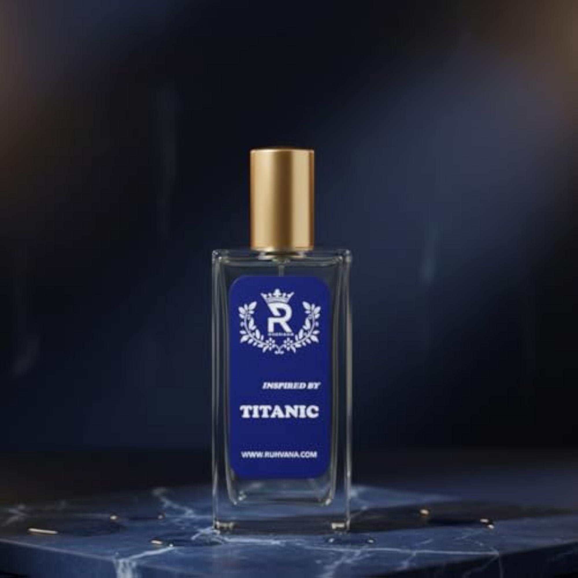Men's Titanic Perfume Spray - 50ml, Woody Aquatic Fragrance