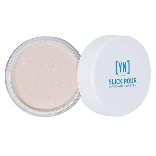 Young Nails SlickPour Dip Powder - Extended Wear Dip Powder Nail Color for use with SlickPour System Prep, Base, Activator & Top Coat, Fortified with Calcium & Vitamin E, Know It All, 15g
