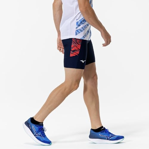 MIZUNO MTCレーシング タイツハーフ U2MBC013