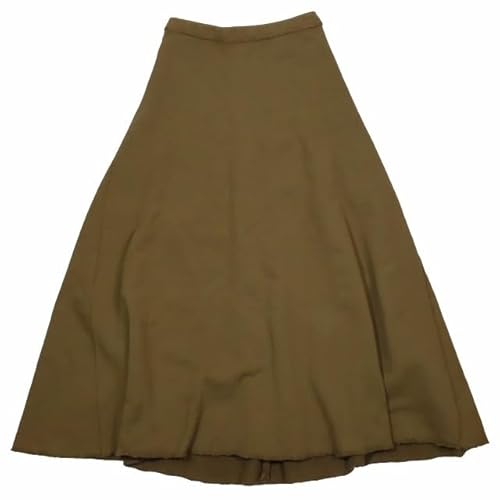 20AW エイトン ATON SUVIN NATURAL DYE スウェット Aライン フレアスカート ロング マキシ丈 2 カーキ 11 レディース 20AW エイトン ATON SUVIN NATURAL DYE スウェット Aライン フレアスカート ロング マキシ丈 2 カーキ 11 レディース