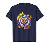 Crash Bandicoot Wumpa! Smoke Swirl Background Shot T-Shirt