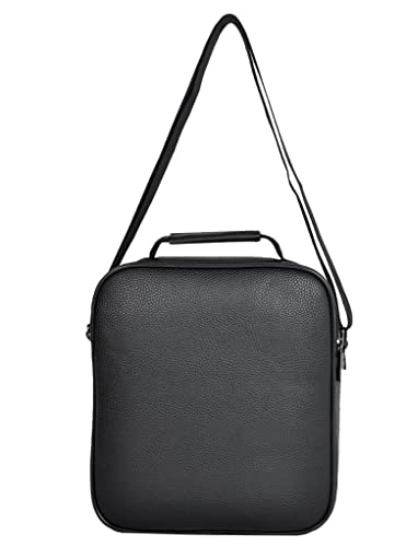 Pasta Executiva Para Advogado Médico Professor Maleta PU Bolsa Transversal Masculino 5 Compartimento