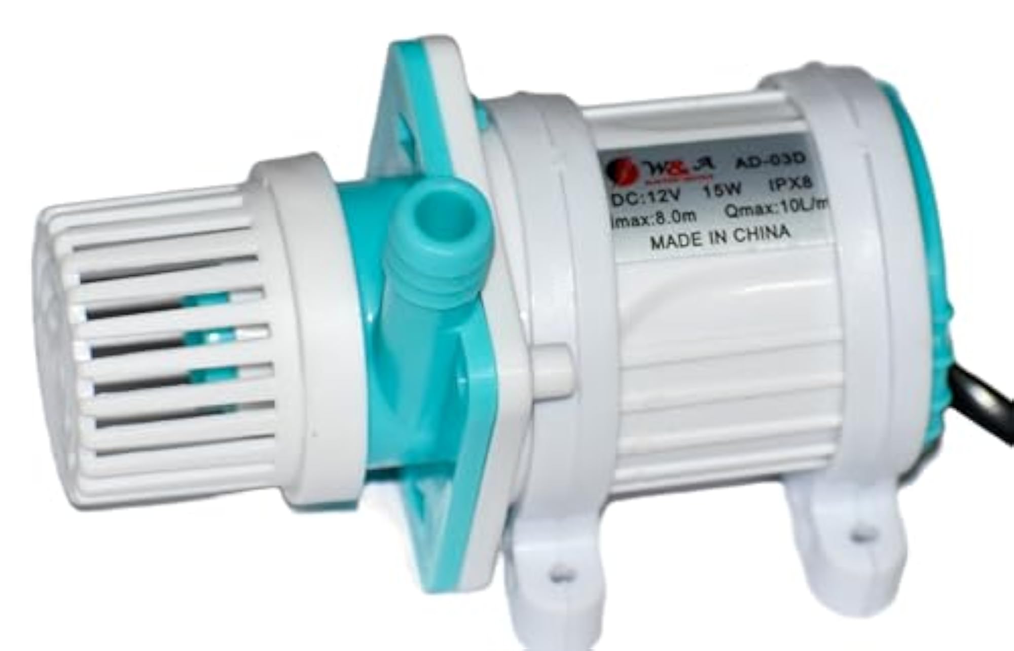 12V DC Submersible Water Pump, High Lift IPX8 Waterproof