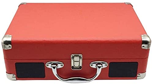 Tourne-Disque Vinyle rétro Gramophone créatif Haut-Parleur Bluetooth rétro Valise Rouge Tourne-Disque enregistreur - Les Beatles, Paul McCartney, John Lennon, RIngo Starr, George Harrison Tourne-Disque Vinyle rétro Gramophone créatif Haut-Parleur Bluetooth rétro Valise Rouge Tourne-Disque enregistreur – Image 3