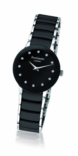 Pierre Lannier Montre Femme Analogique Quartz avec Bracelet en Céramique...