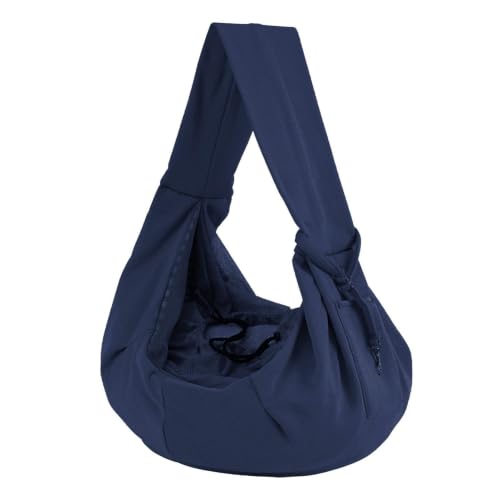 Bolsa de transporte reversible para gatos y cachorros con bolsillo extra 7