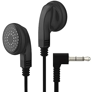 Maeline-Bulk-Earphones-with-35-mm-Headphone-Plug-1000-Pack-Black Maeline Bulk Earphones with 3.5 mm Headphone Plug - 1000 Pack Wholesale Bundle - Black