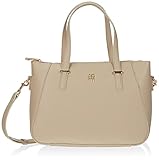 HILFIGER FLAG Damen TH-Element, Beige, One Size