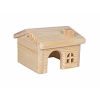 Trixie 61251 Holzhaus, Mäuse/Hamster, 15 × 11 × 15 cm