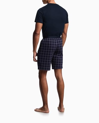 Emporio Armani Men's Pattern Mix Pajama Short and Tee Set3