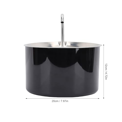 Fuente automática para mascotas de acero inoxidable 3L miniatura 6