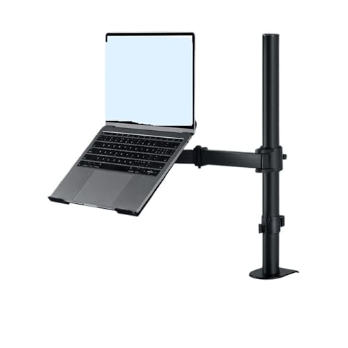 Support de table à pince moniteur pour bureau rotatif double écran en télétravail