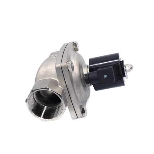 Électrovanne eau acier inoxydable 1,5 pouce haute résistance 2W-400-40B - 6