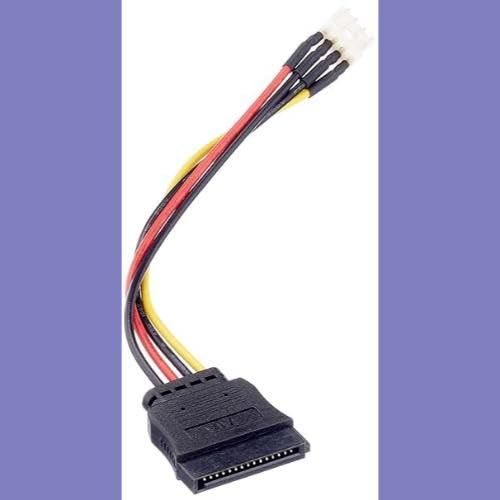Xiatiaosann 4 Stück SATA 15-Pin Stecker auf SATA 6-Pin Buchse Slimline Xiatiaosann 4 Stück SATA 15-Pin Stecker auf SATA 6-Pin Buchse Slimline