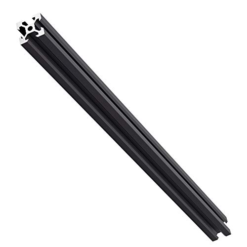 Feyrinx 12Pcs 2020 V Type Aluminum Profile 1000Mm European Standard Linear Rail Anodized Black Extrusion Frame For 3D Printer #TOP3