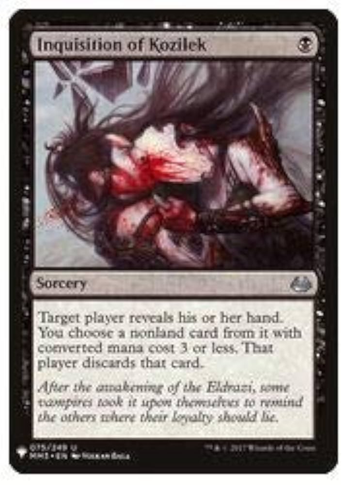 コジレックの審問 コジレックの審問 MTG - Conspiracy: Take the Crown #140 (日本