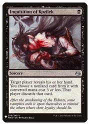 Amazon.co.jp: MTG (ENG) コジレックの審問/Inquisition of Kozilek