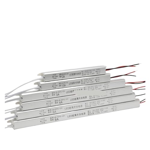 Bande lumineuse LED alimentée par transformateur compact DC 24V dans le salon