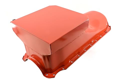 Image of CFR Performance Steel Racing Oil Pan - Chevy BBC 396-454 - Orange