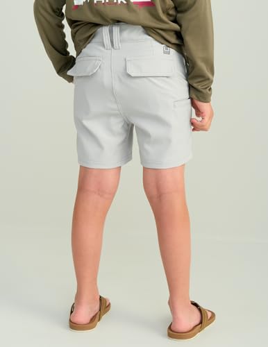 HUK Boy's Pursuit 6", Quick-Dry Fishing Shorts for Kids3