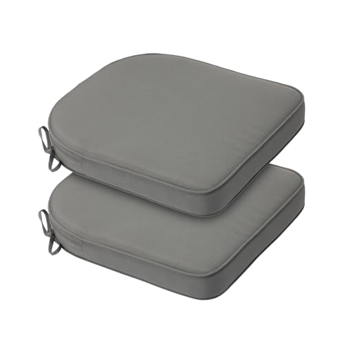 BPS 20 x 19 Inch Outdoor Chair Cushion Set of 2